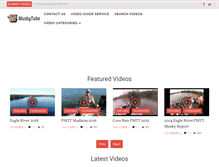 Tablet Screenshot of muskytube.com